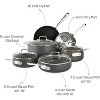 all-clad-ha1-hard-anodized-nonstick-cookware-set-10-piece - 3 of 4