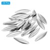 Unique Bargains Bright Finish DIY Willowleaf Bait Making Fishing Lure Blades 30 Pcs - 3 of 4