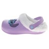 Disney Lilo & Stitch Fuzzy Fleece Lined Clogs for Girls and Womens Winter Warm Plush Garden Shoes - 3 of 4