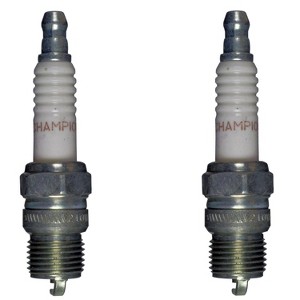Champion 2 Pack of Genuine OEM (121S) Spark Plugs - RV8C-2PK - 1 of 3
