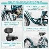 Docerd Adult Tricycles 3 Wheel 7 Speed Trikes, 24 inch Adult Trikes 3 Wheeled Bike with Basket for Seniors, Women, Men - 3 of 4