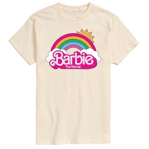 Men's - Barbie - Barbie Logo Rainbow Short Sleeve Graphic T-Shirt - 1 of 4