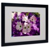 Trademark Fine Art -Kurt Shaffer 'Pink Dogwood' Matted Framed Art - 2 of 4