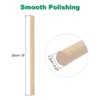Unique Bargains Arts Garden Christmas Decoration Round Natural Wood Sticks 20 Pcs - 2 of 4