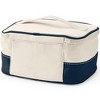 Lands' End Canvas Open Wide Cosmetic Bag - 4 of 4