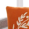 Hello Pumpkin Pillow - Multicolored - 18"x18" - Safavieh - 3 of 4
