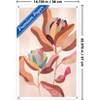 Trends International Reinders: Flowers - Earth Flowers in Floral Terra Unframed Wall Poster Print Clear Push Pins Bundle 14.725" x 22.375" - 3 of 4