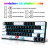 V800 68 Keys Gaming Keyboard USB Wired Portable RGB Backlight Keyboard for Windows Laptops Computer (Black) - 3 of 4