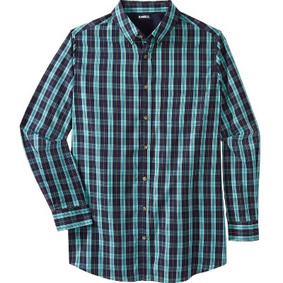 KingSize Long Sleeve Wrinkle Free Sport Shirt