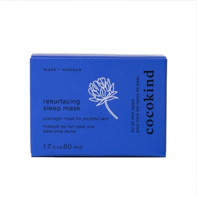 Cocokind Resurfacing Sleep Mask - 1.7oz