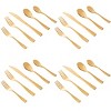 Gibson Home Holland Road 20 Piece Gold Stainless Steel Flatware Set - 3 of 4