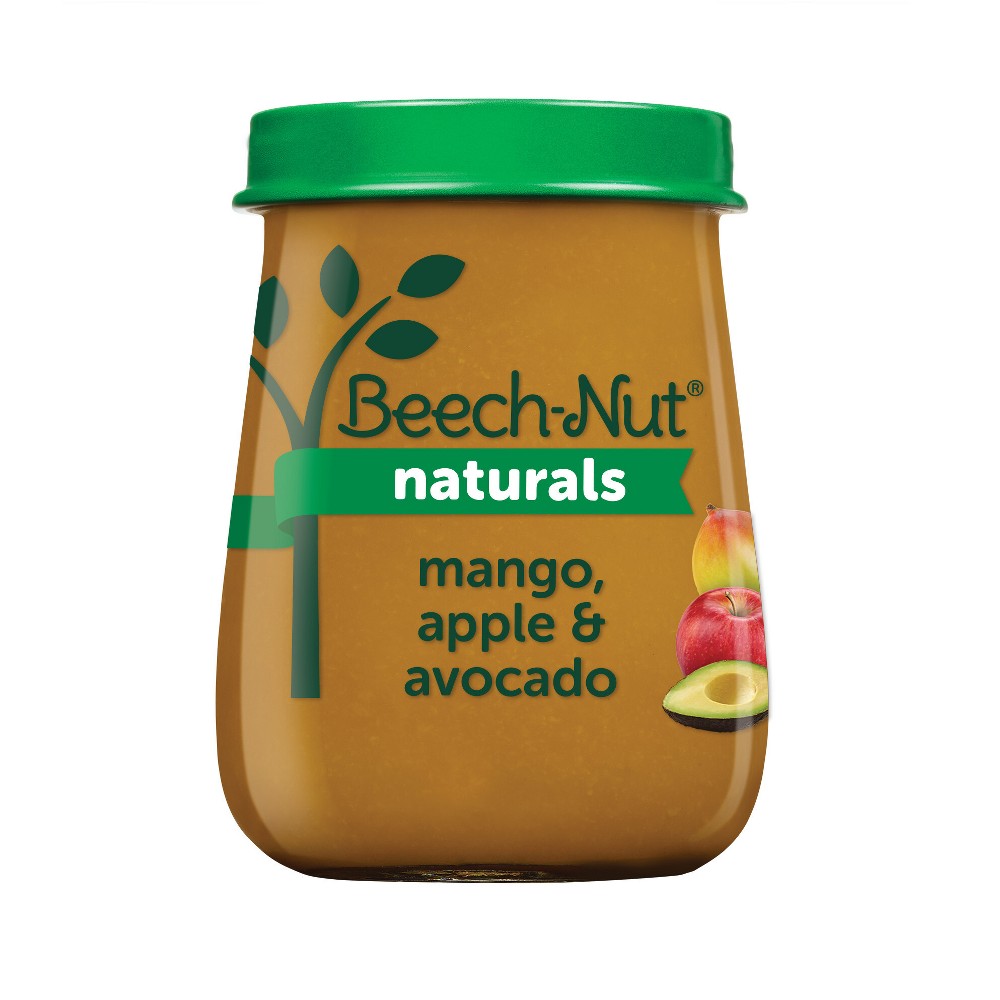 Photos - Baby Food Beech-Nut Naturals Mango, Apple & Avocado  Jar - 4oz