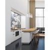 Kira Minimalist One-Light Pendant - Modern Steel Design for Kitchen or Living Area - 2 of 4