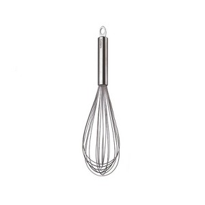 Cuisipro 10 Inch Stainless Steel Balloon Whisk Ball Solid Handle - 1 of 2