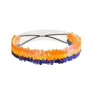 Unique Bargains Women's Elastic Band Sequins Headbands 1 Pc - 1 of 4