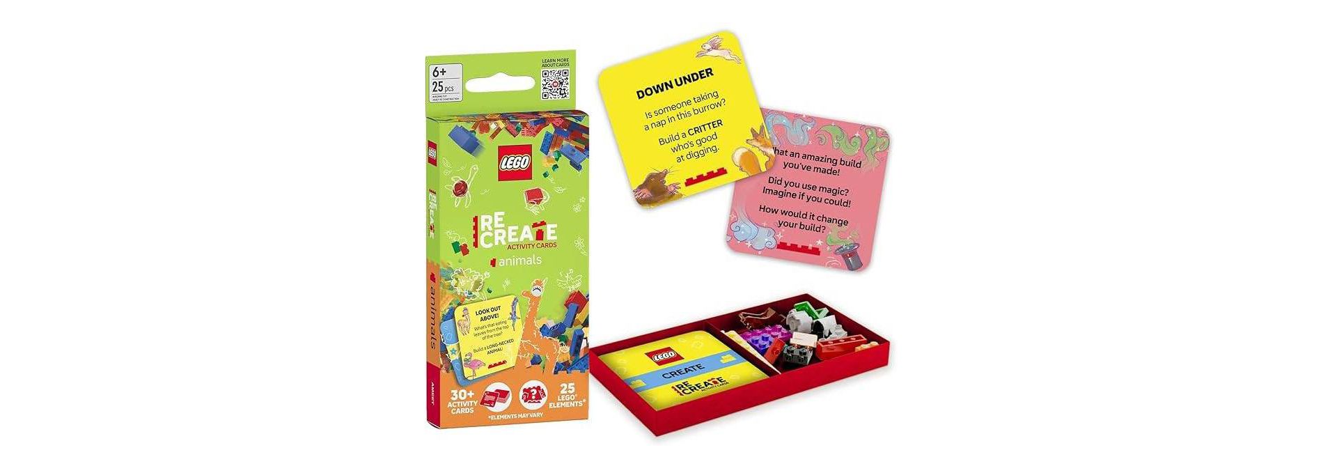 LEGO ReCreate Activity Cards - Animals