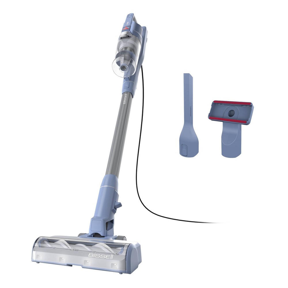 BISSELL PowerClean Corded Stick Vacuum 4214K 10.5" Cleaning Path Blue