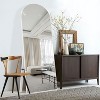 21 in W x 64 in H Oversized Arch Wood Full Length White Wall Mounted Standing Mirror Floor Mirror - 2 of 3