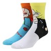 Chucky & The Bride Of Chucky Women’s Casual Crew Magnetic Hand Holding Socks - 3 of 4