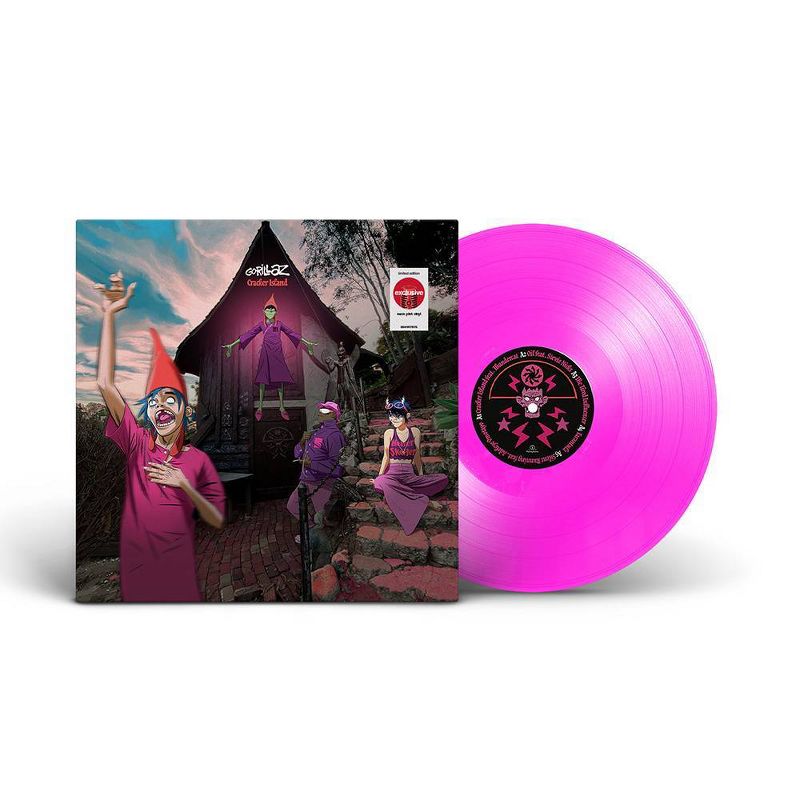 Gorillaz - Cracker Island (Target Exclusive, Vinyl) (Neon Pink), 1 of 2