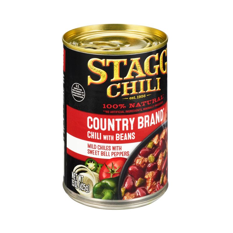 Stagg Chili Country Brand Chili with Beans - 15oz, 5 of 9