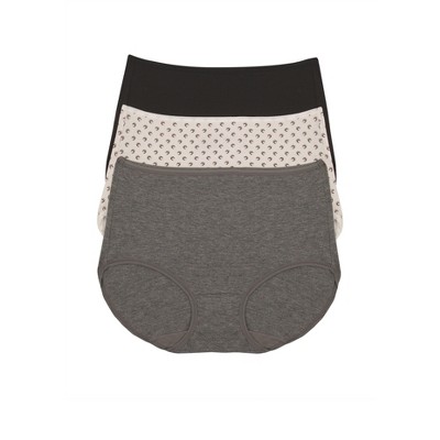 Cotton Modal Full Coverage Briefs 3-Pack (Basics, Medium)