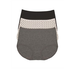 Cotton Modal Full Coverage Briefs 3-Pack (Basics, Medium) - 1 of 1