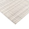 Ivory And Gray Wool Plaid Hand Tufted Area Rug - 4 of 4