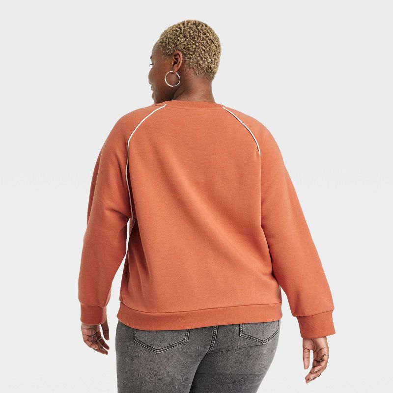 Women's Thank Black Women Graphic Sweatshirt - Brown, 2 of 4