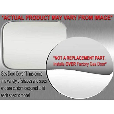 QAA is Compatible with 2011-2020 Chrysler 300 1 Piece Stainless Gas Door Cover Trim GC51760