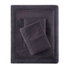 4 Pcs Stylish Jersey Knit Cotton Sheet Set, All Season Home Textile for Modern Bedroom Decor - 2 of 4