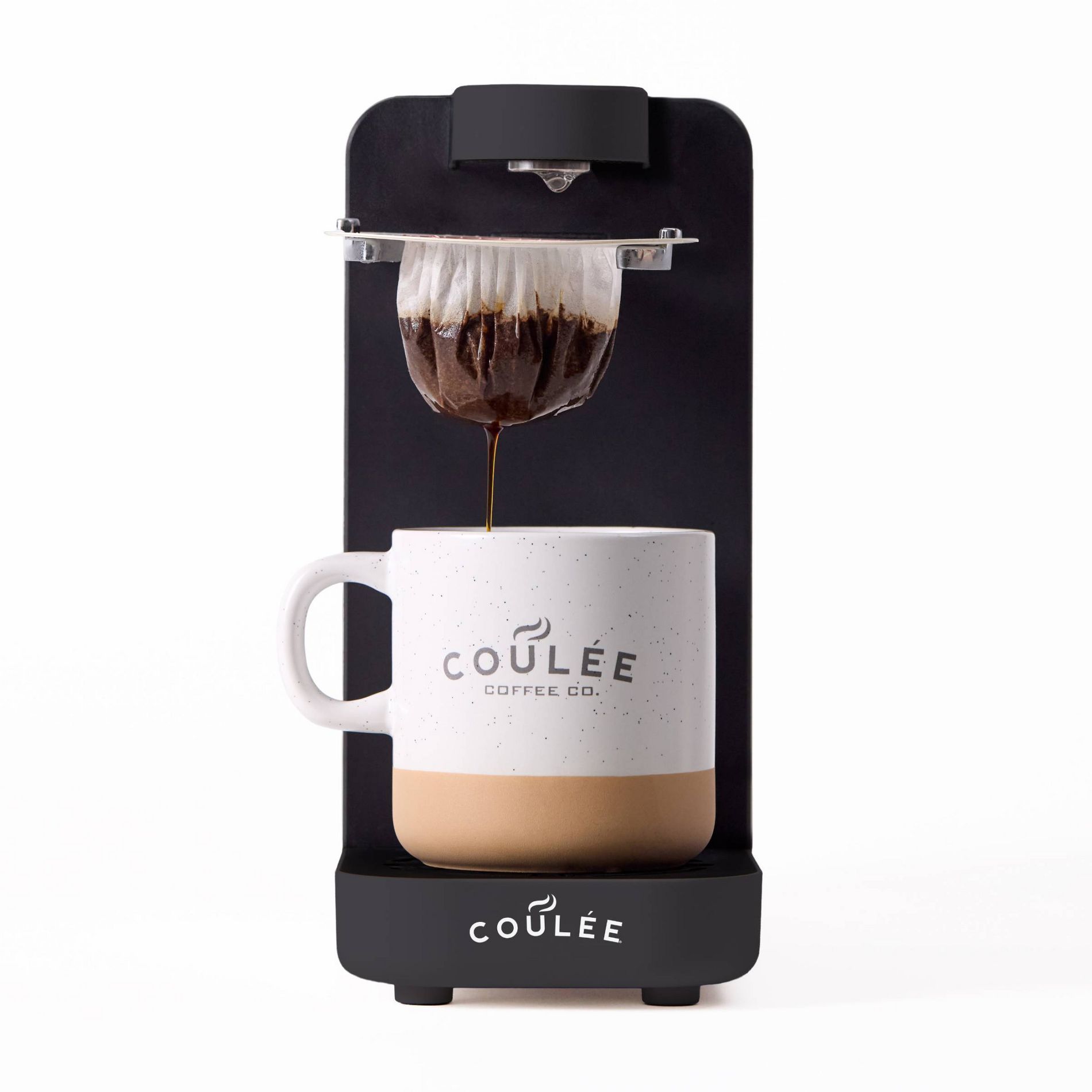 Coulee Coffee Co Swirl Mini Single Serve Pour Over Brewer