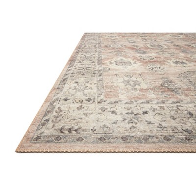 Ivory Elegance Oriental-Inspired Synthetic Flat-Woven Rug - 3'6" x 5'6"