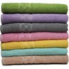 7 - Pack Bath Towels - 30x54 - Ultra Soft 100 Cotton, Highly Absorbent for Bathroom, Pool, Gym, Spa, Hotel Use Colors Variety - 2 of 4