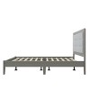 Accent Bed Frame Modern Tufted Upholstered Headboard for Bedroom Queen Size - 3irtyhousy - 3 of 4