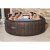 Bestway SaluSpa St Moritz AirJet 5 to 7 Person Inflatable Hot Tub Round Portable Outdoor Spa with 180 AirJets and EnergySense Energy Saving Cover - 3 of 4