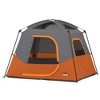 Core Equipment 4 Person Straight Wall Tent - Orange - 2 of 4