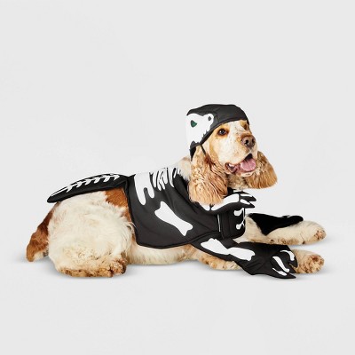 Dino Skeleton LED Frontal Dog Costume - M - Hyde & EEK! Boutique™