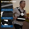 Acekool Adjustable Weighted Vest, Reflective Workout Vest with Mesh Pocket, For Men & Women - 3 of 4