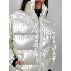 Women's Pearl Sheen Puffer Coat - CRESCENT - image 4 of 4