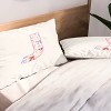 Deny Designs King April Lane Art Fancy Bow Monogram J Microfiber Printed Pillow Sham - 2 of 3