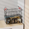 Acekool Wire Storage Baskets – Stackable Metal Organizer Bins with Handles for Kitchen, Pantry, Cabinets, Bathroom & Closet - 4 of 4