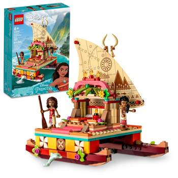 LEGO Disney Princess Moana's Wayfinding Boat Toy 43210
