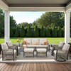 Buenhomino Patio Furniture Wicker Outdoor Conversation Set - 2 of 4