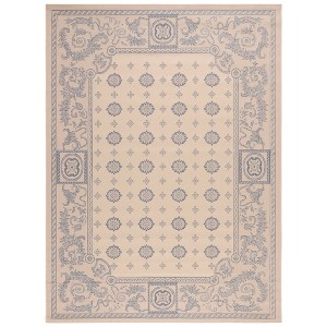 Courtyard CY1356 Power Loomed Indoor and Outdoor Rug - Safavieh - 1 of 4