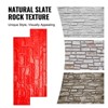 VEVOR Concrete Stamps Mat, 28 x 12 x 0.6 in, Concrete Texturing Skin Polyurethane Stamp Stone Tile Texture Mat, Red - 4 of 4