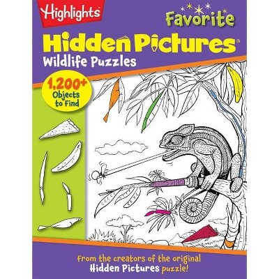 Wildlife Puzzles - (Highlights Hidden Pictures) (Paperback)