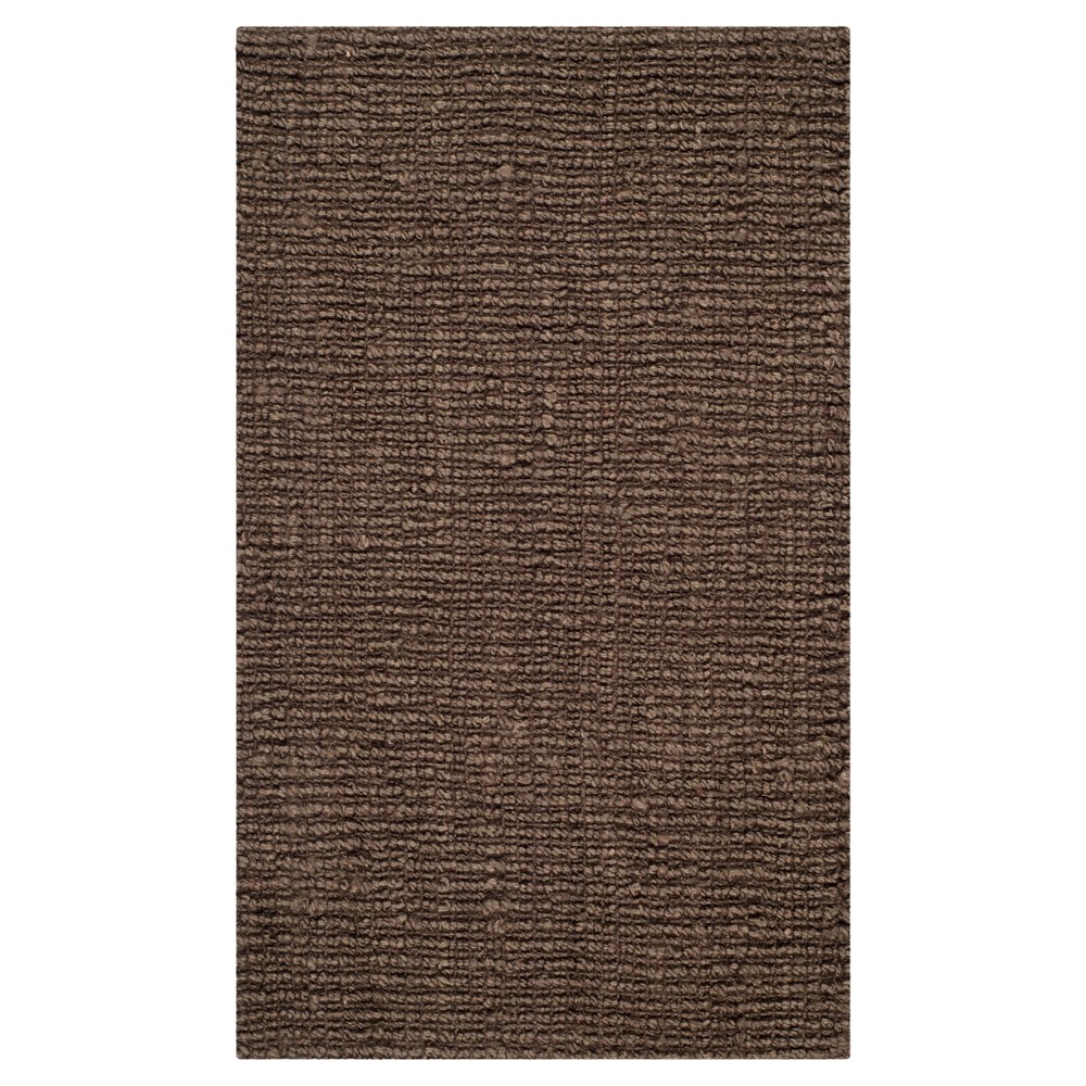 Serena Natural Fiber Accent Rug - Brown (2' 6inx4') - Safavieh