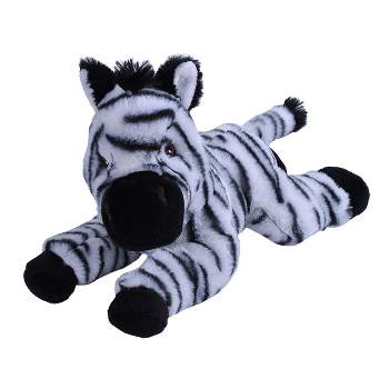 Wild Republic Ecokins Zebra Stuffed Animal, 12 Inches