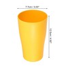 Unique Bargains Bathroom Toothbrush Tumblers PP Cups for Bathroom Kitche 4.92''x3.03'' 2pcs - 4 of 4